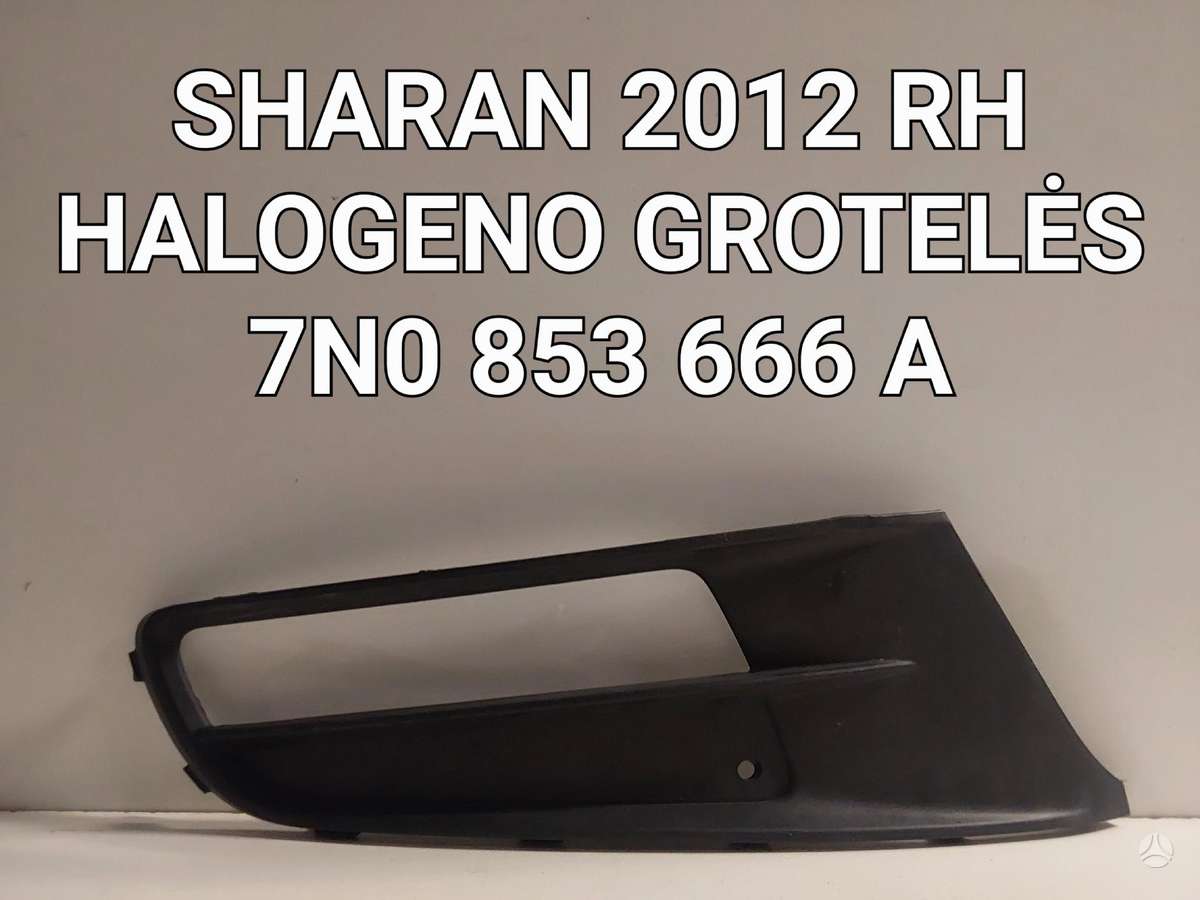 Volkswagen Sharan rezerves daļās