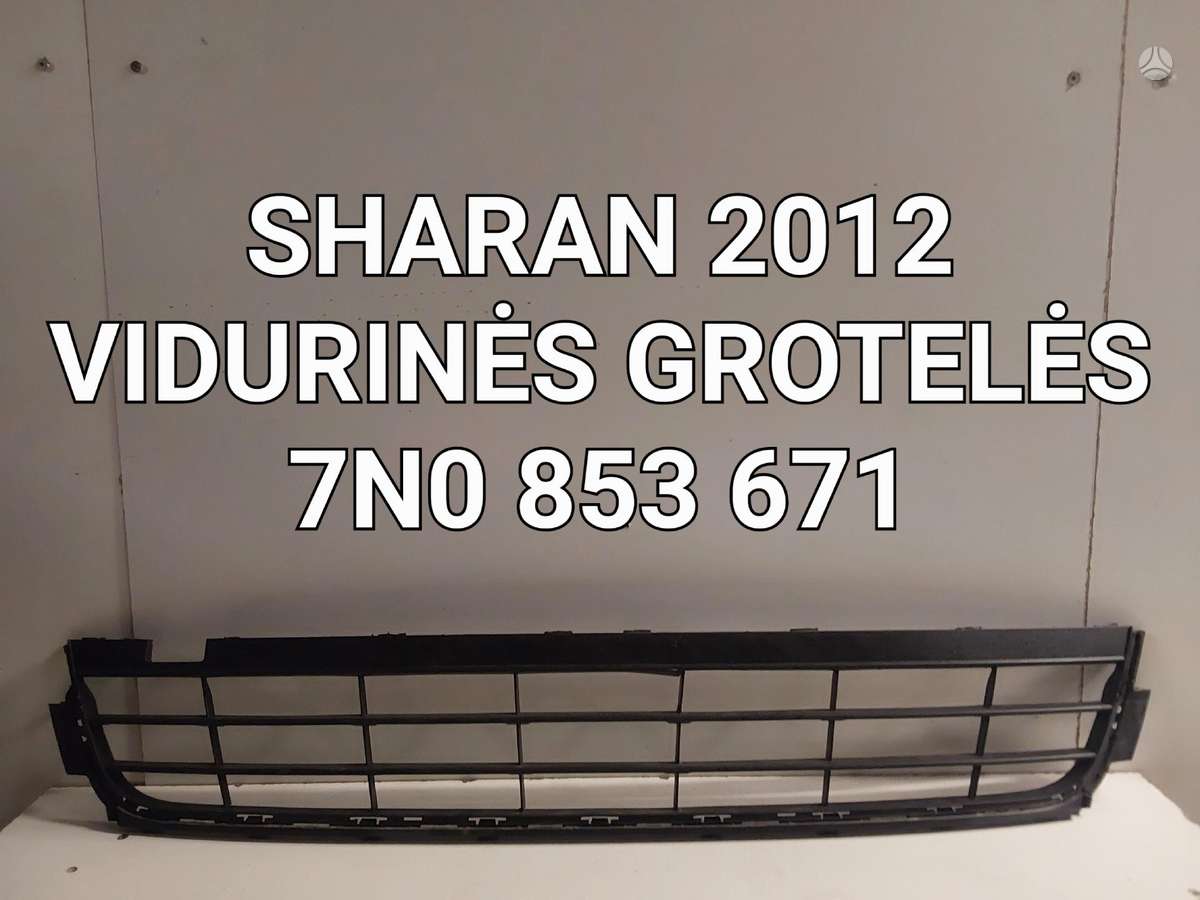 Volkswagen Sharan rezerves daļās