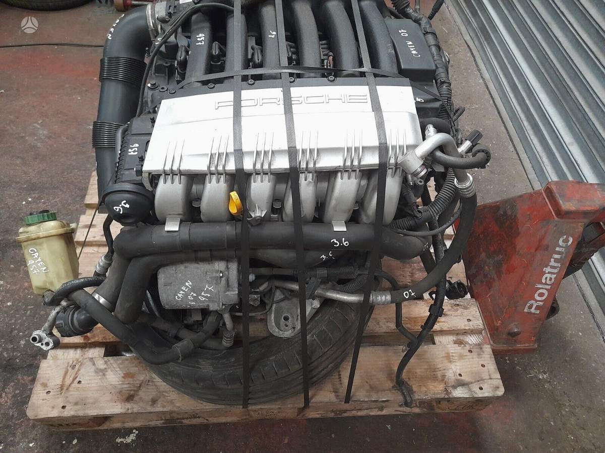 Porsche Cayenne, m55.01, двигатель