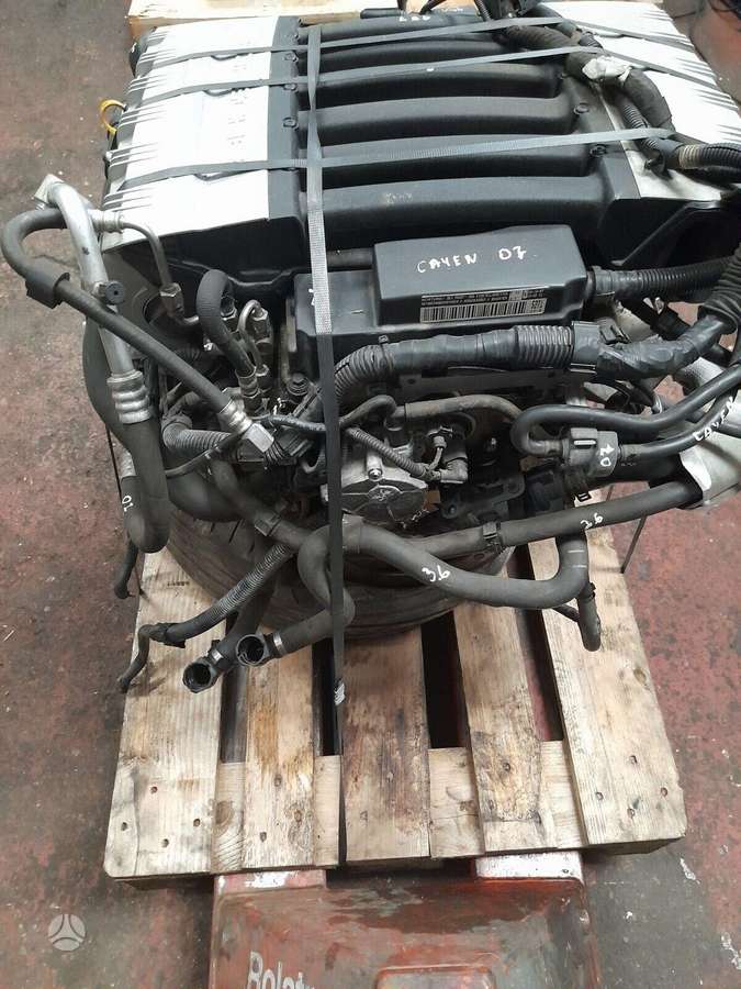 Porsche Cayenne, m55.01, двигатель