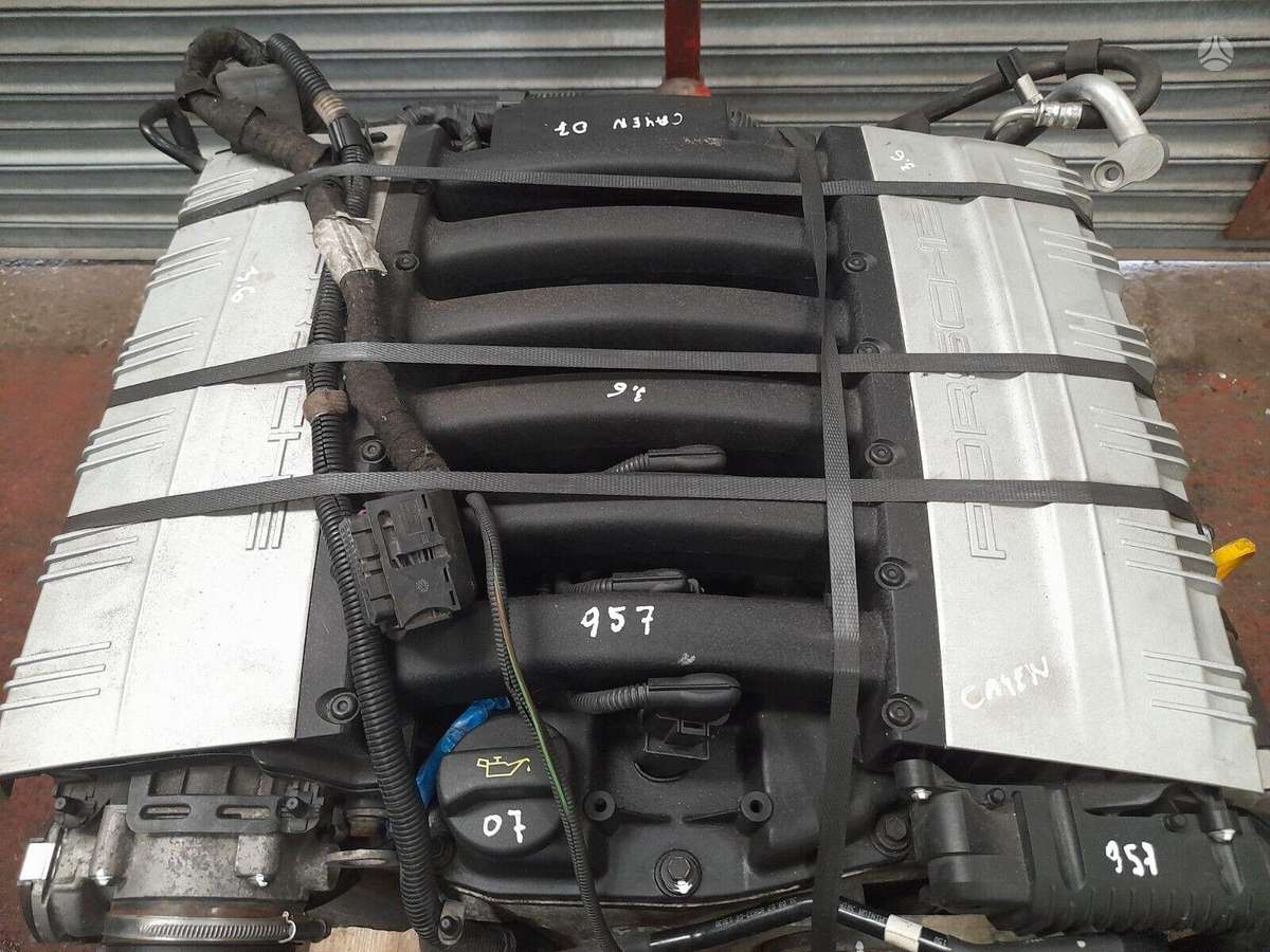 Porsche Cayenne, m55.01, двигатель