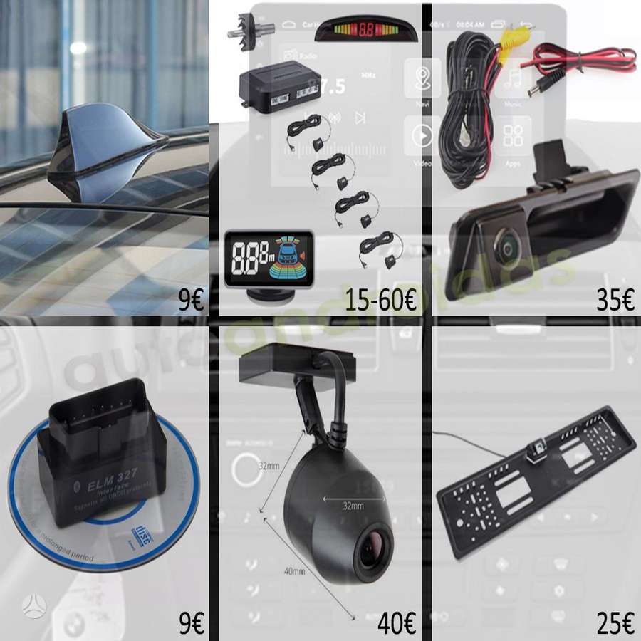 BMW BMW X3 E83 2004-10 Android multimedija GPS/WiFi/USB/9, multimedia and navigation