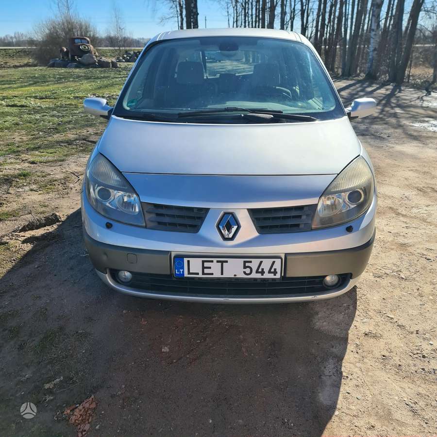 Renault Scenic dalimis. Europa dalimis