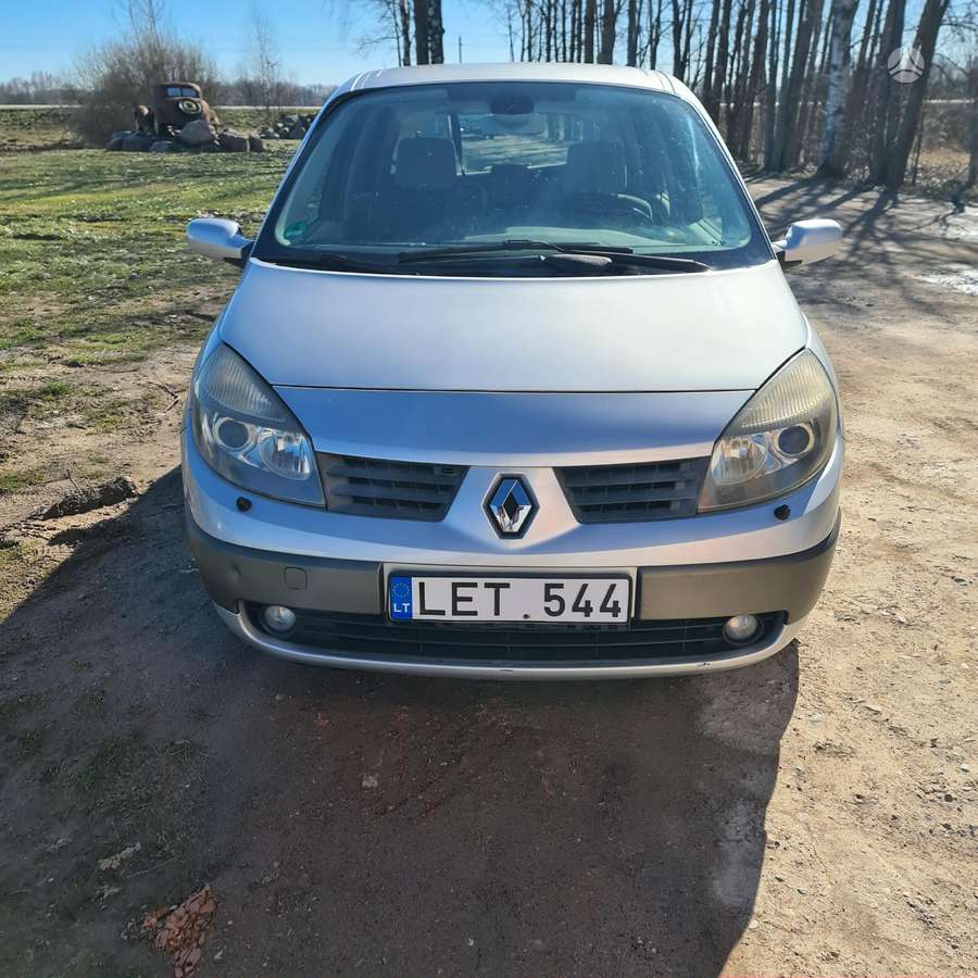 Renault Scenic по частям. Europa dalimis