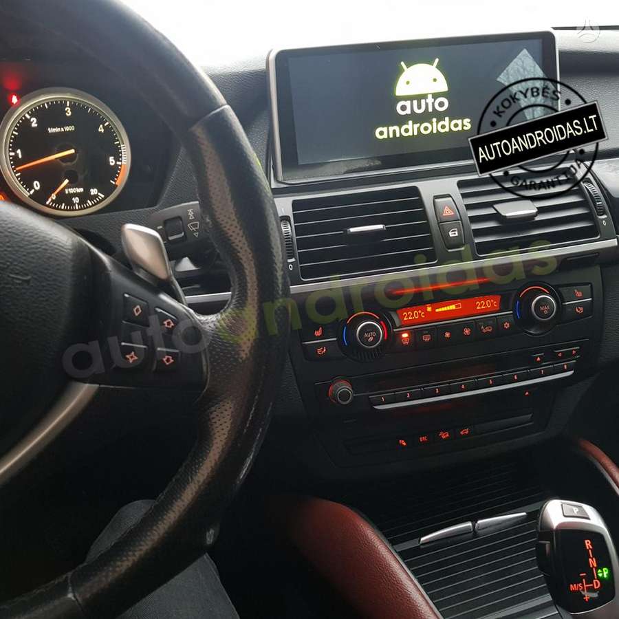 BMW BMW X5 E70, X6 E71 2007-14 Android multimedija USB/GPS/WiFi, multimedia and navigation