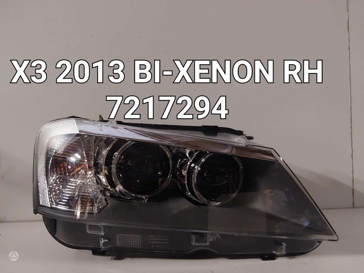 BMW X3 rezerves daļās
