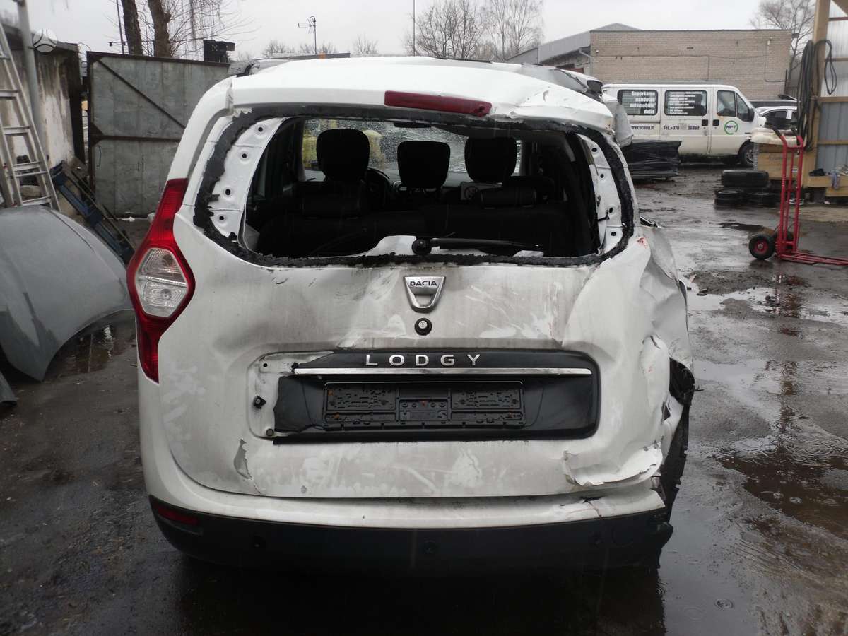 Dacia Lodgy dalimis