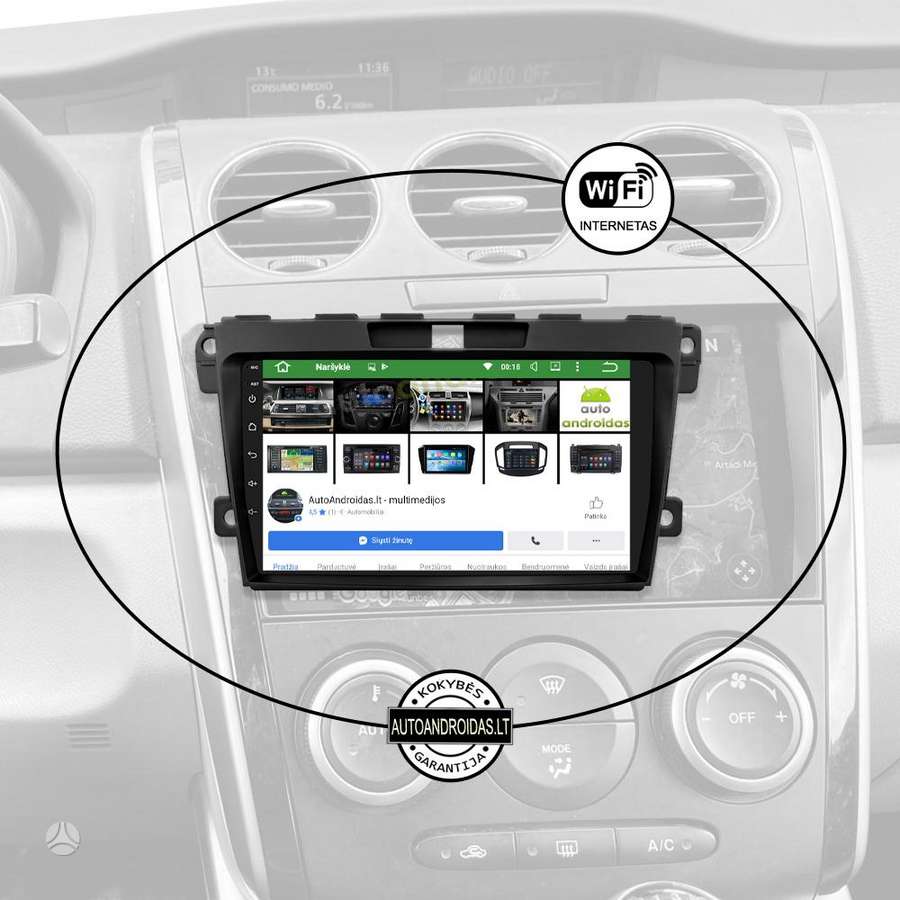 Mazda MAZDA CX7 2008-2015 Android multimedija GPS/WiFi/USB, multimedia and navigation