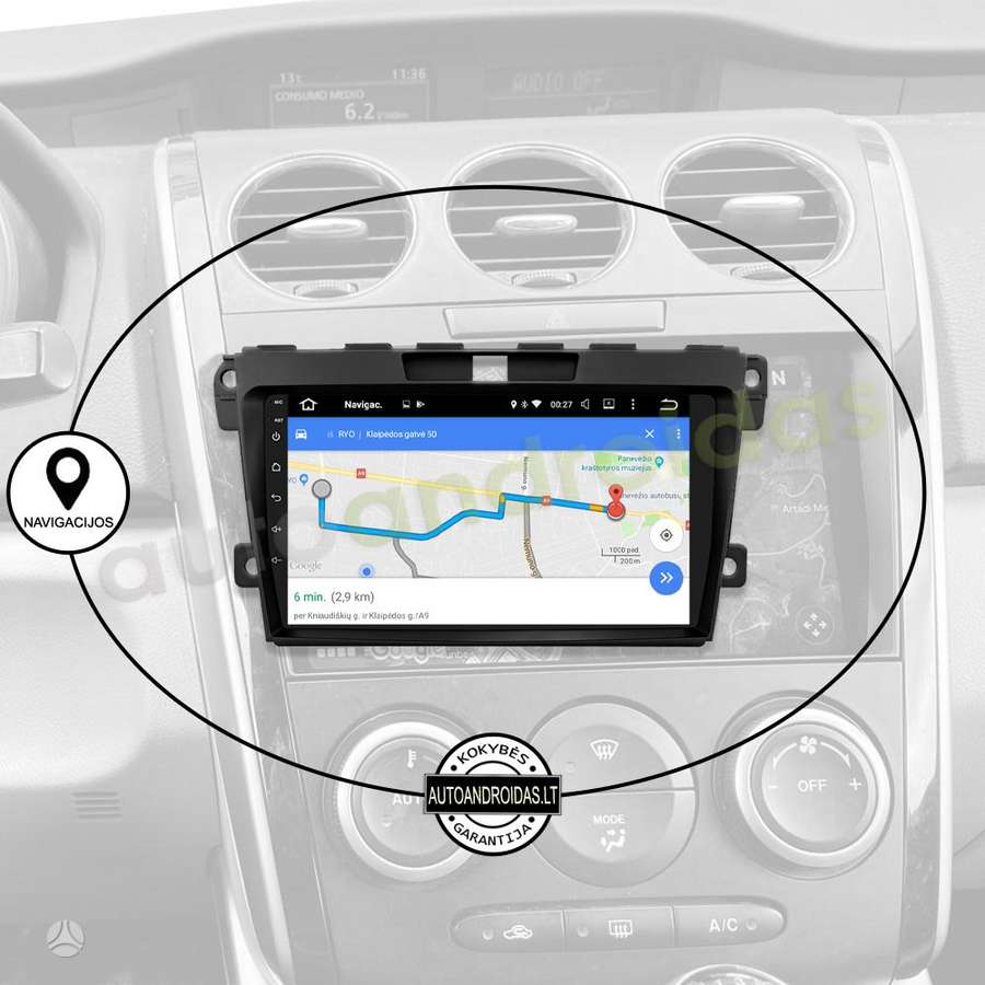 Mazda MAZDA CX7 2008-2015 Android multimedija GPS/WiFi/USB, multimedia and navigation