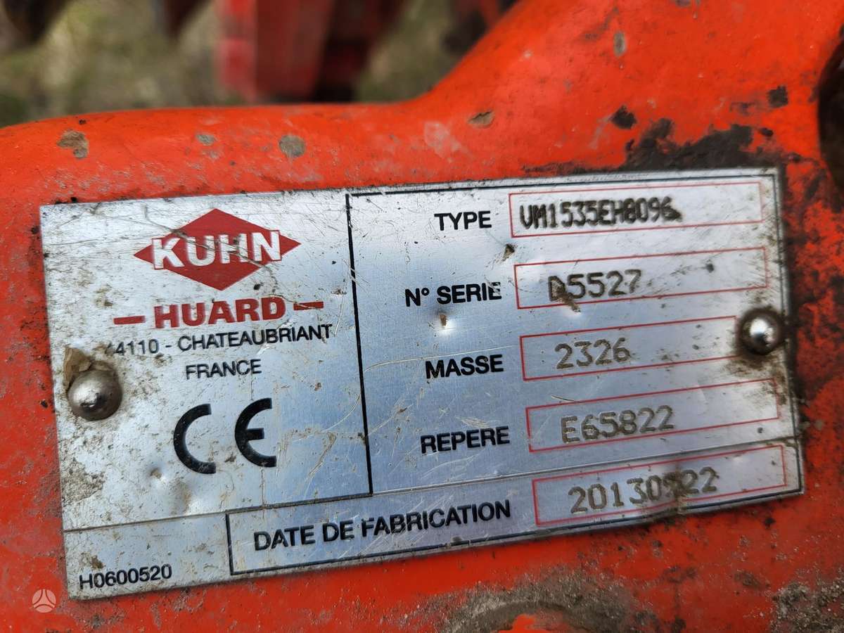 Kuhn VARI-MASTER 153 5 KORPUSAI, plūgai