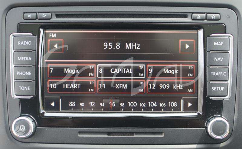 Volkswagen RNS 510, multimedia and navigation