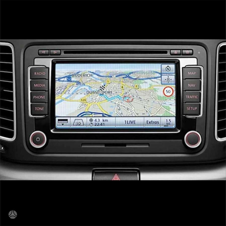 Volkswagen RNS 510, multimedia and navigation