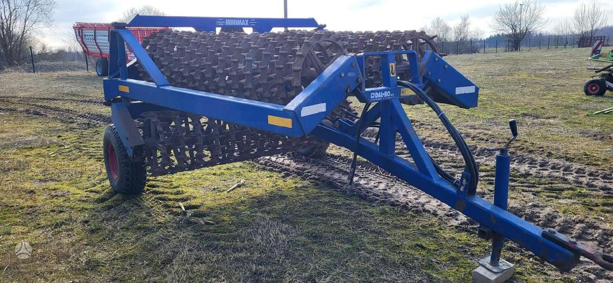 Dalbo Minimax 630, scrapers, scrubbers