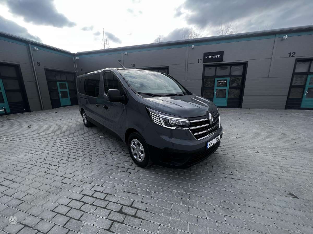Renault Trafic, пассажирский микроавтобус
