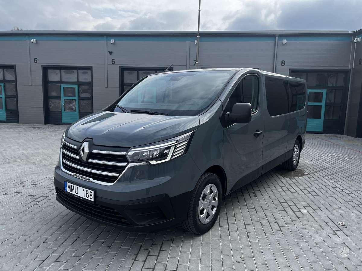 Renault Trafic, пассажирский микроавтобус