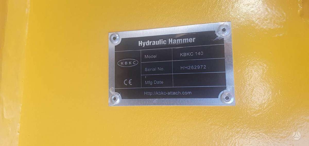 -Kita- KBKC 140, hydraulic hammers