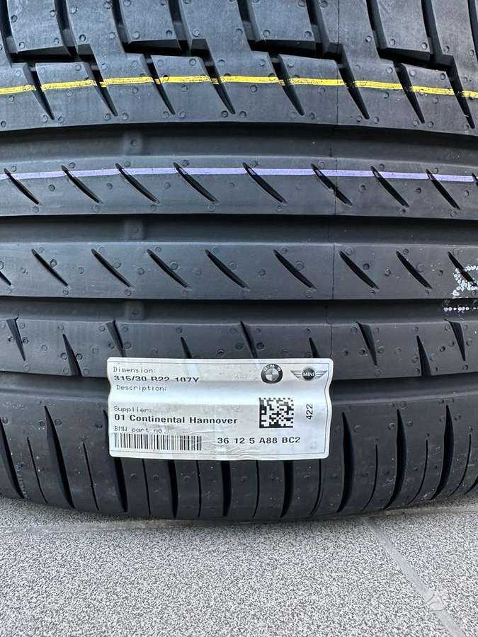 Continental PremiumContact6, summer 275/35 R22