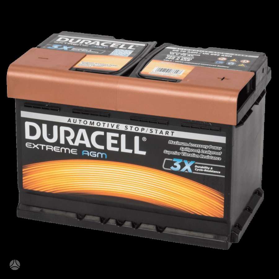 Duracell Extreme Agm A23371763 7060