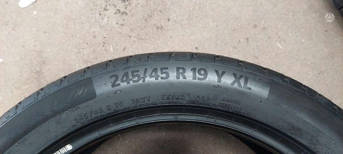Continental, летние 245/45 R19