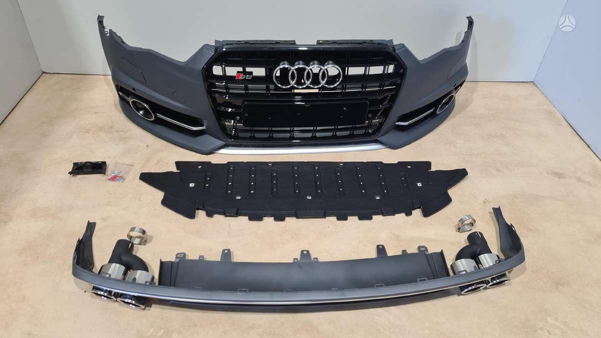 Audi A6 bamperi, radiatora režģis