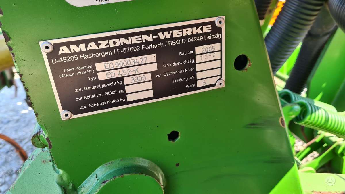 Amazone ED 452 K, seeders, planters