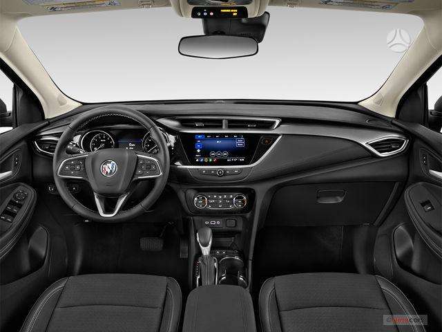 Buick Encore panelė, oro pagalvės, saugos diržai