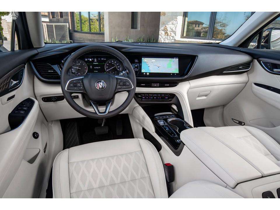 Buick Envision panelė, oro pagalvės, saugos diržai