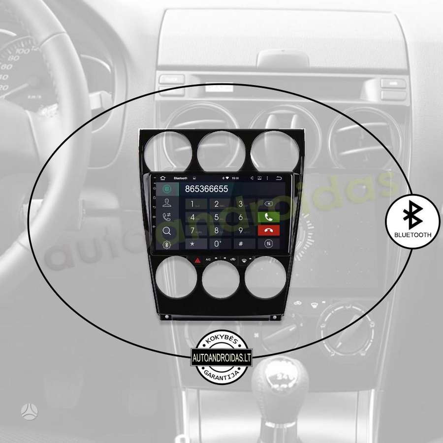 Mazda MAZDA 6 2004-15 Android multimedija WiFi/USB/GPS, multimedia and navigation