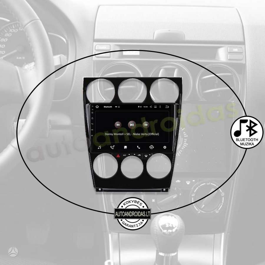 Mazda MAZDA 6 2004-15 Android multimedija WiFi/USB/GPS, multimedia and navigation