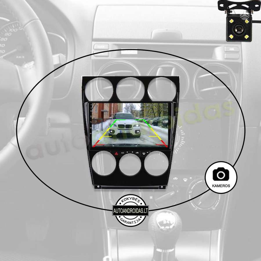 Mazda MAZDA 6 2004-15 Android multimedija WiFi/USB/GPS, multimedia and navigation