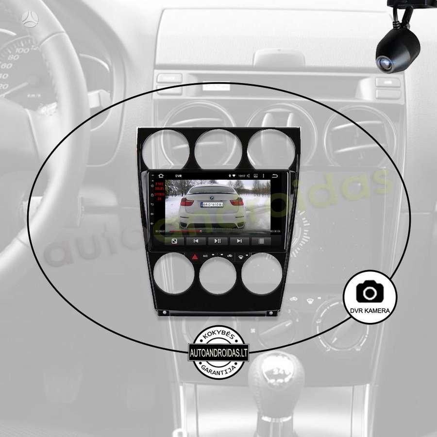 Mazda MAZDA 6 2004-15 Android multimedija WiFi/USB/GPS, multimedia and navigation