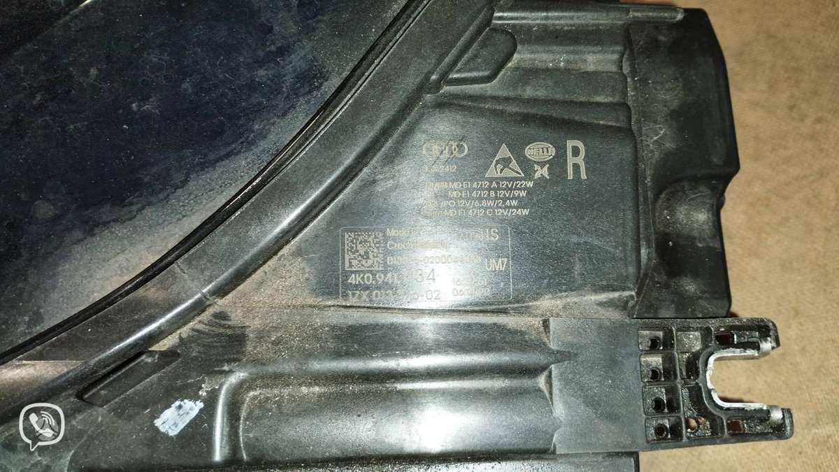 Audi A6 kėbulo dalys