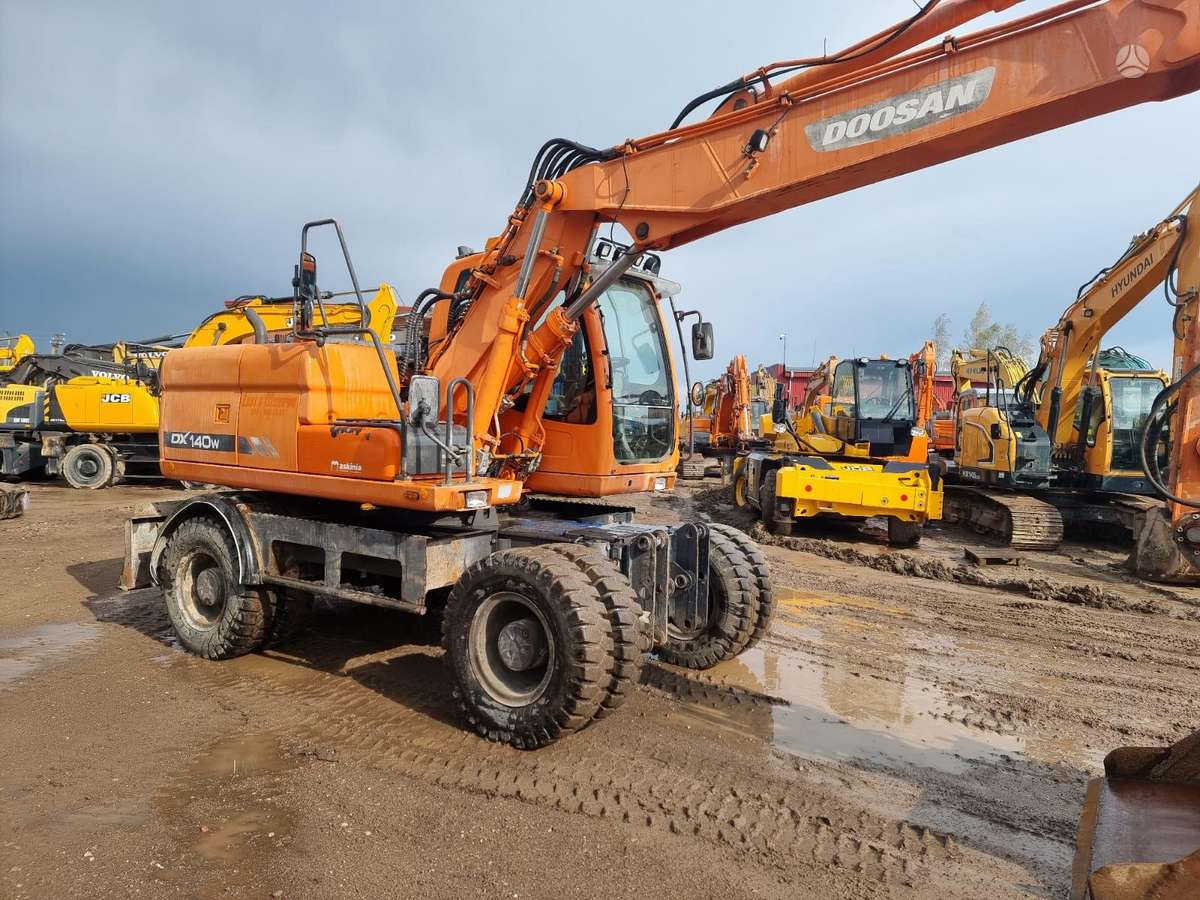 Doosan DX 140W ROTOTILT, экскаваторы