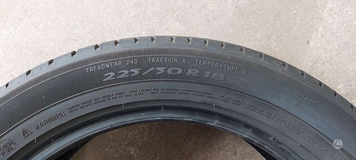 Michelin, vasaras 225/50 R18