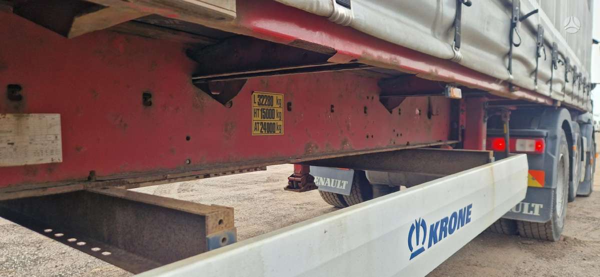 Krone SF, curtain / tarpaulin