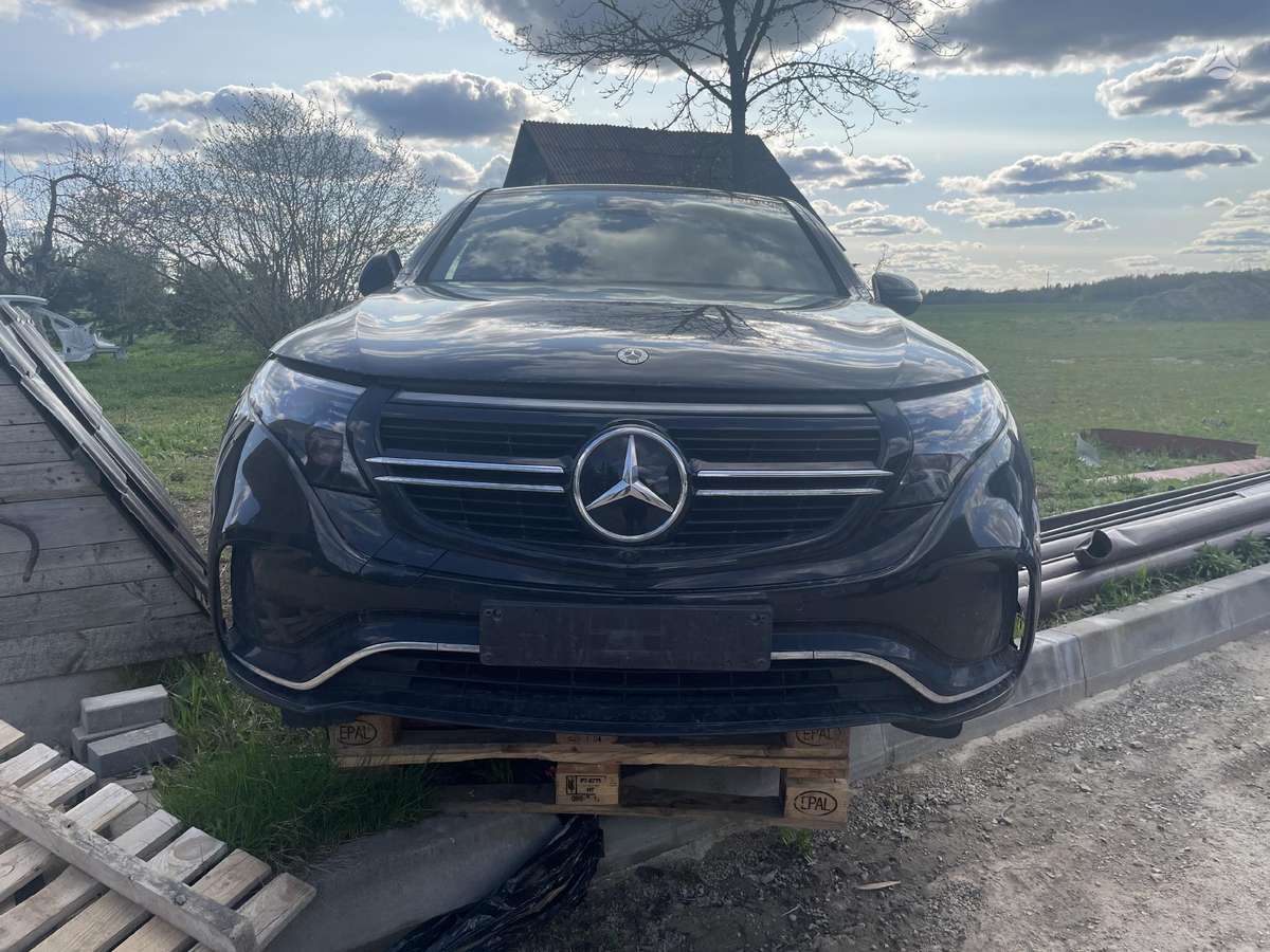Mercedes-Benz EQC dalimis.