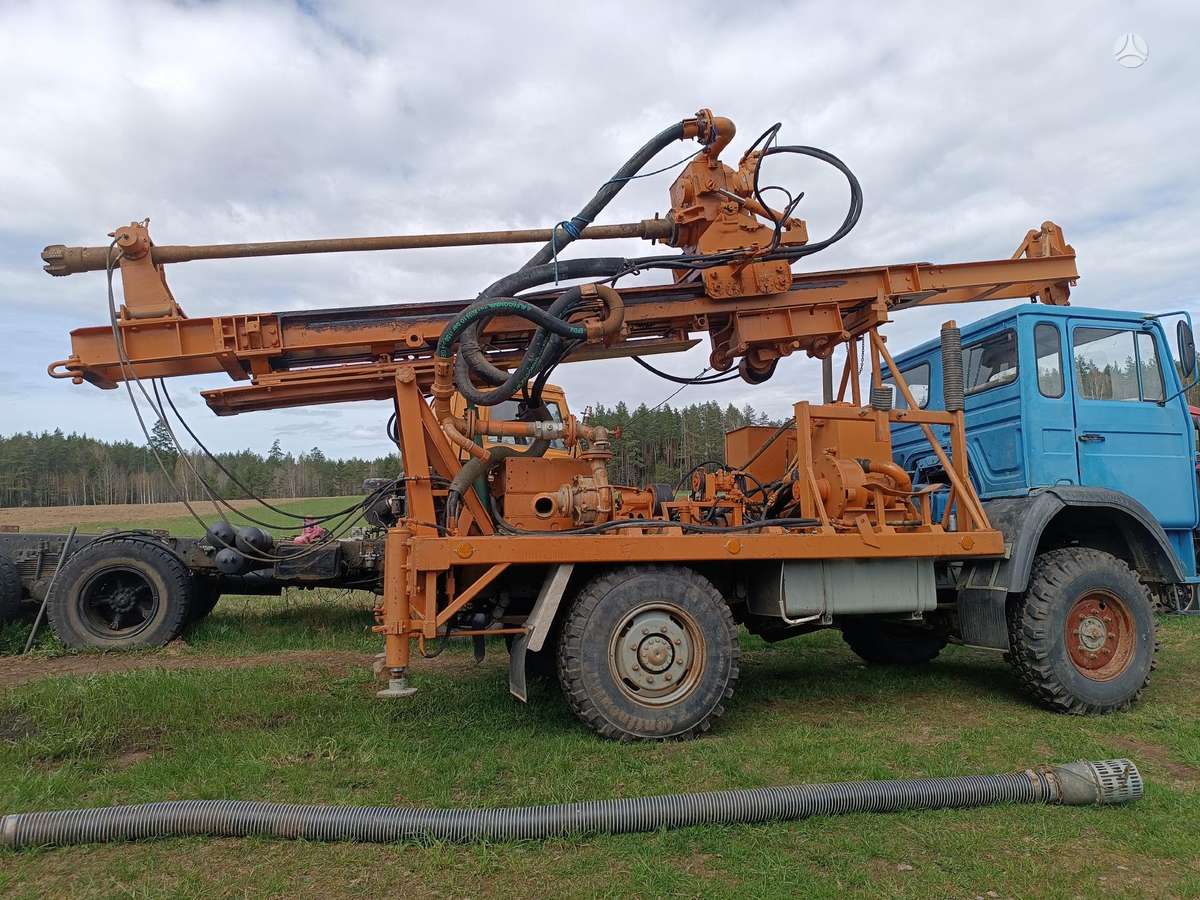 Magirus Deutz Nordmeyer, drilling machine