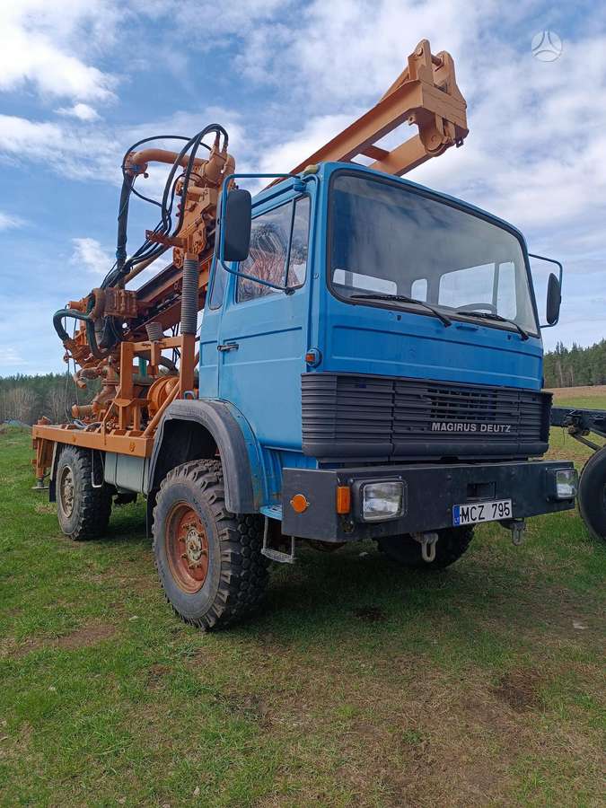 Magirus Deutz Nordmeyer, drilling machine
