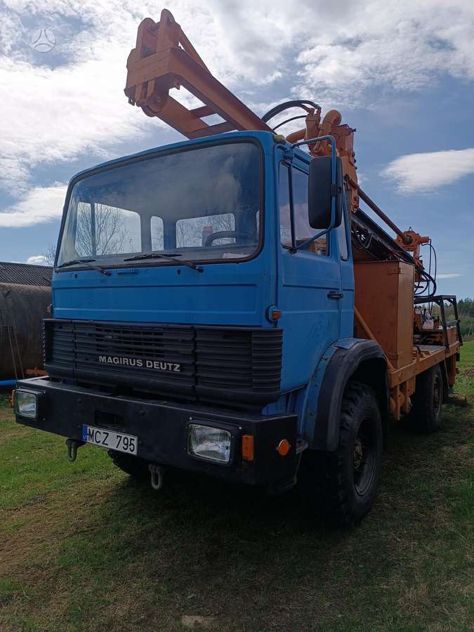 Magirus Deutz Nordmeyer, drilling machine