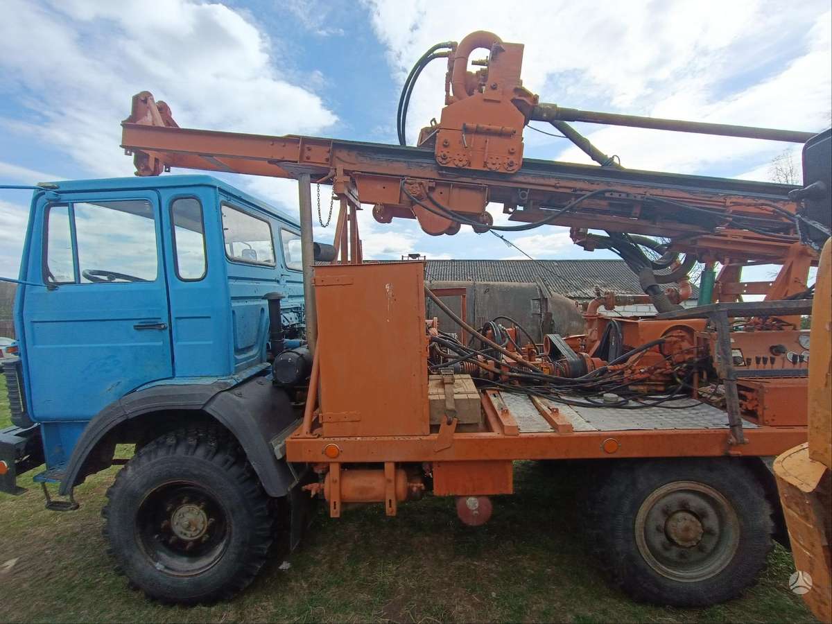 Magirus Deutz Nordmeyer, drilling machine