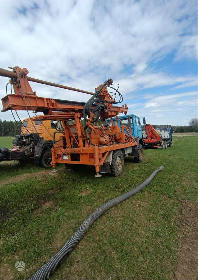 Magirus Deutz Nordmeyer, drilling machine