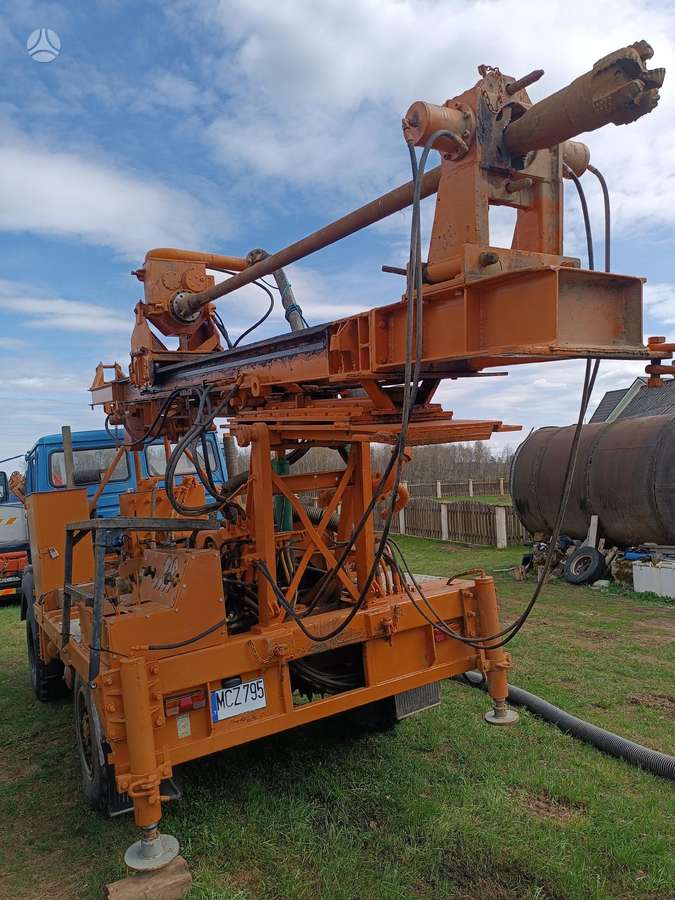 Magirus Deutz Nordmeyer, drilling machine