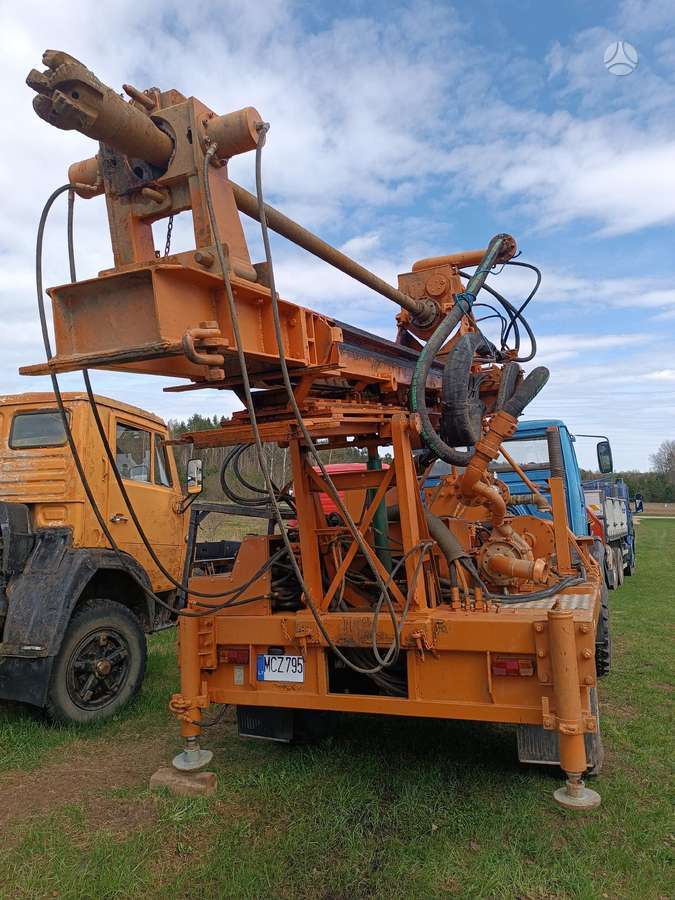 Magirus Deutz Nordmeyer, drilling machine