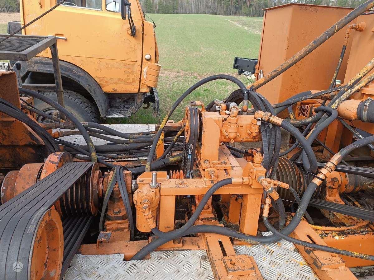 Magirus Deutz Nordmeyer, drilling machine