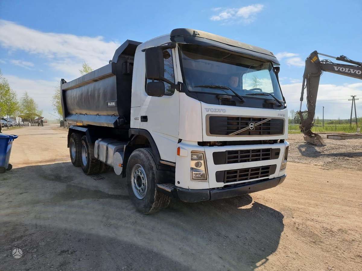 Volvo FM420 6X4, dumpers / tippers