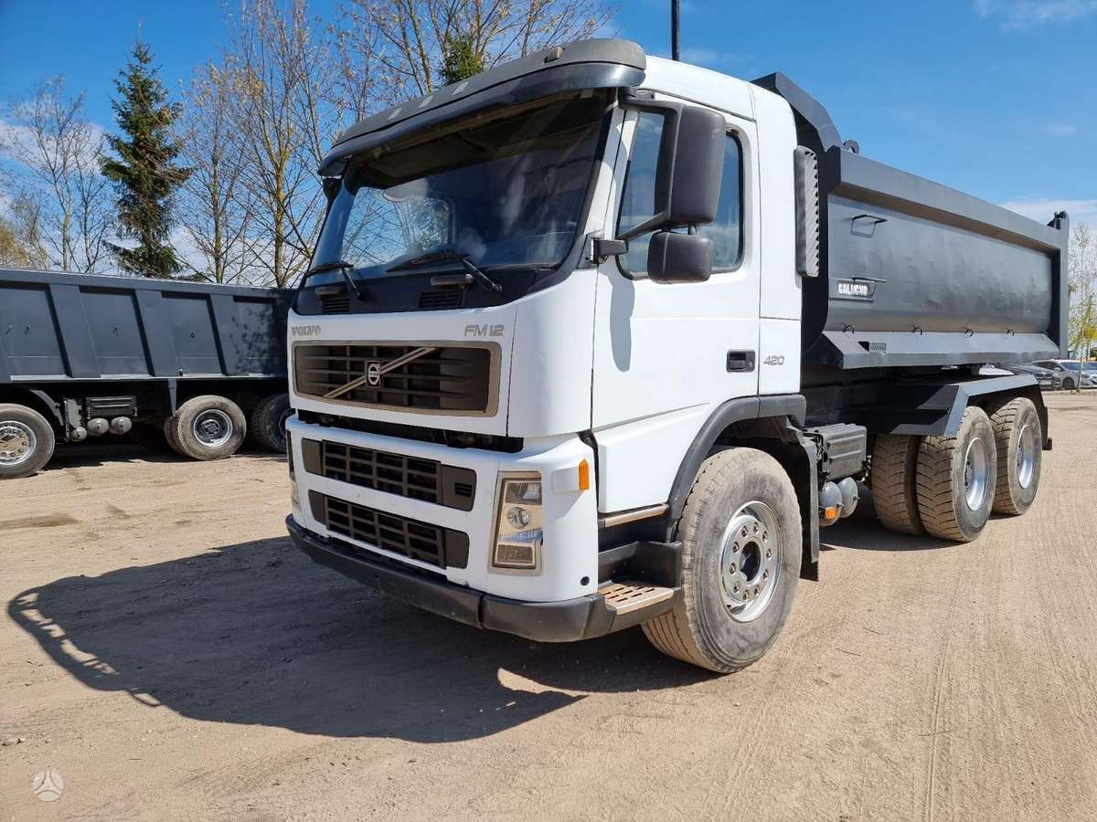 Volvo FM420 6X4, dumpers / tippers
