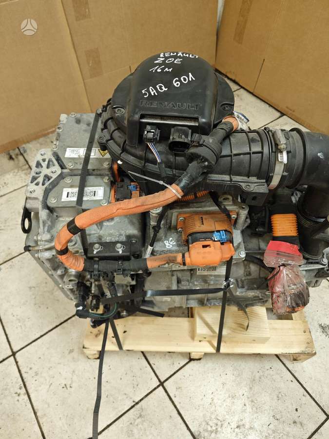 Renault Zoe, 5AQ601, коробка передач, двигатель