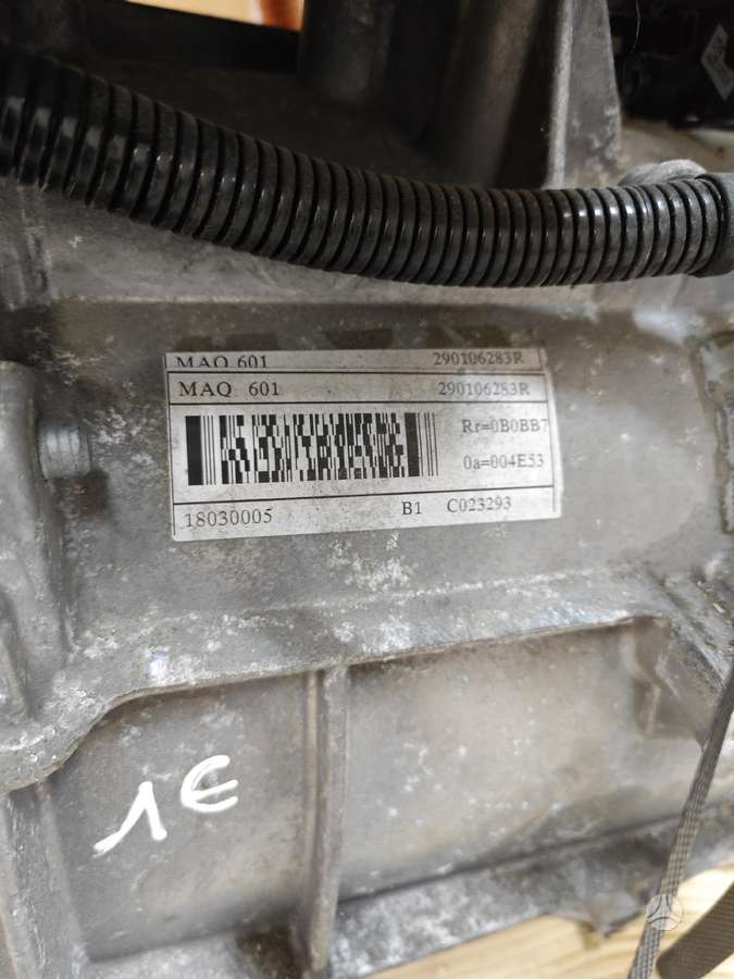 Renault Zoe, 5AQ601, коробка передач, двигатель