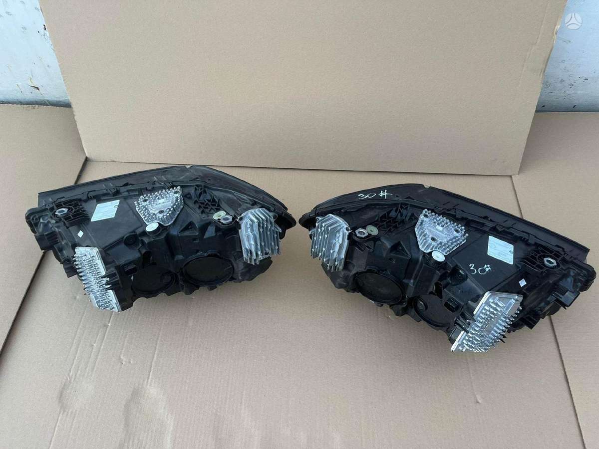 BMW X3 M bumpers, lights, lamps
