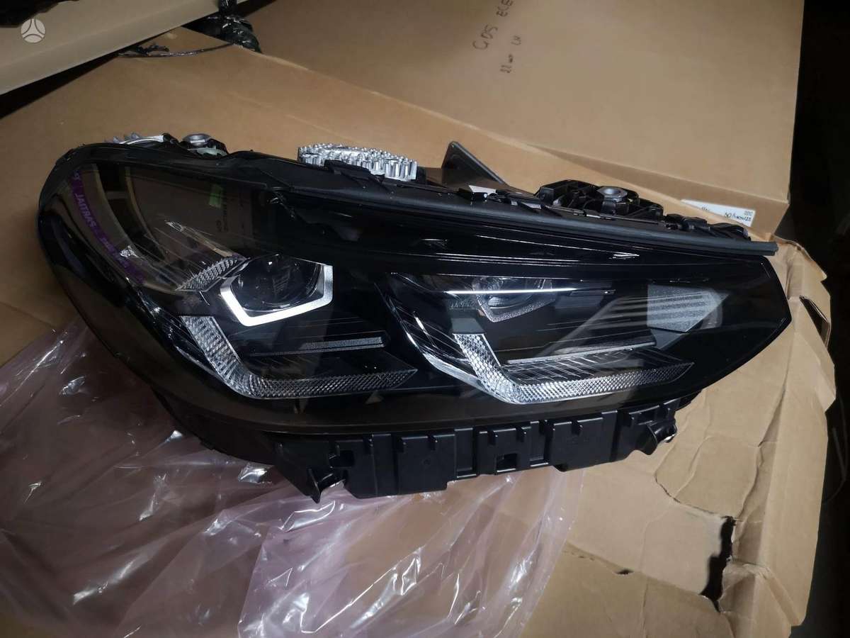 BMW X3 M bumpers, lights, lamps